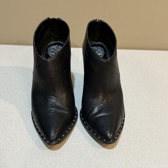 Vince Camuto Small rounded studs trace the dramatic, pointy-toe Boots Size 6.5 - Picture 10 of 10